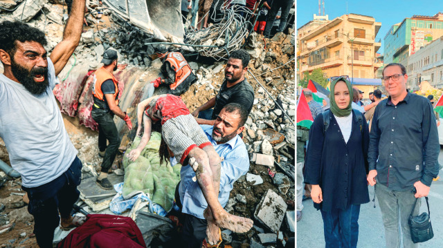 Neslihan Önder,  El-Fetih Hareketi sözcülerinden Abdel Fettah Dolah.