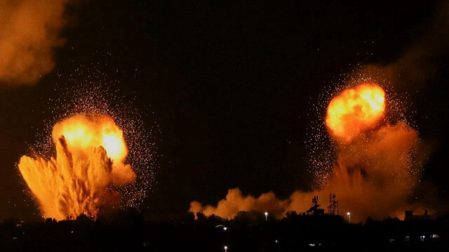 İşgalci İsrail'in Gazze Şeridi'ne yönelik saldırıları sürüyor.