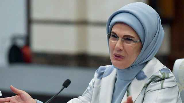 La Première dame de Türkiye, Emine Erdogan. Crédit photo: AA