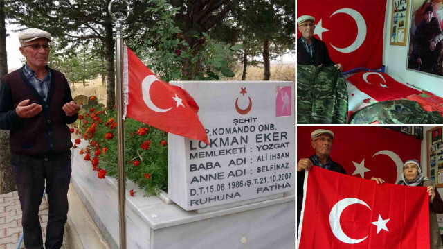 Dağlıca'da şehit düşen Yozgatlı Piyade Er Lokman Eker’in Yozgat merkeze bağlı Buzağcıoğlu köyündeki annesi Selvinaz ve babası Ali İhsan Eker de, MİT’in gerçekleştirdiği operasyon sonucunda oğullarının intikamının alındığı haberini öğrendi.