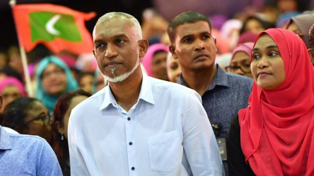 Le président élu des Maldives, Mohamed Muizzu. Crédit photo: MOHAMED AFRAH / AFP