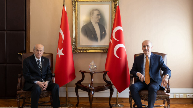 TBMM Başkanı Kurtulmuş'tan Bahçeli'ye ziyaret