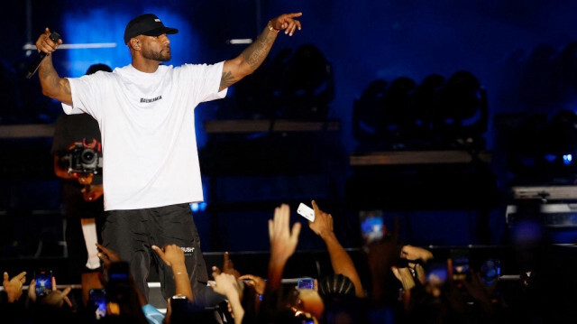 Le rappeur Booba, de son vrai nom Élie Yaffa. Crédit photo: ROMAIN PERROCHEAU / AFP