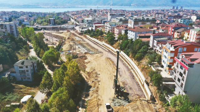 Kaşkaldere (95 Evler) D-100 Altı Kavşak ve Bağlantı Yolları yapım alanı