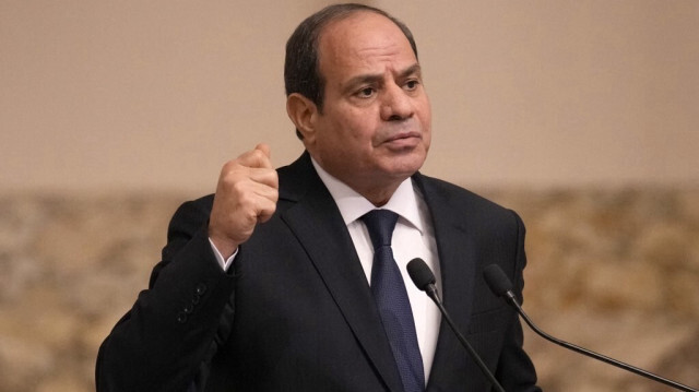 Le président égyptien Abdel-Fattah al-Sisi. Crédit photo: Christophe Ena / POOL / AFP