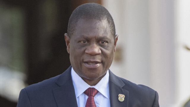 Le vice-président de l'Afrique du Sud Paul Mashatile. Crédit photo: RODGER BOSCH / AFP