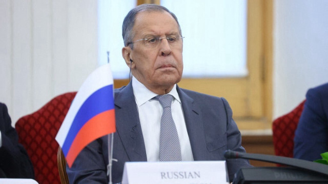 Le ministre des Affaires étrangères de la Fédération de Russie, Sergueï Lavrov. Crédit photo: HANDOUT / RUSSIAN FOREIGN MINISTRY / AFP
