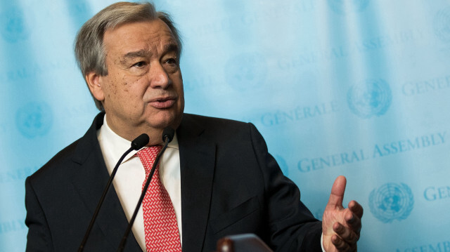 Birleşmiş Milletler (BM) Genel Sekreteri Antonio Guterres