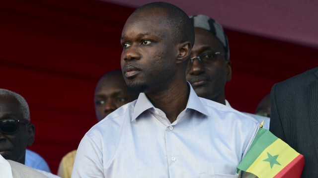 Le chef de l'opposition sénégalais Ousmane Sonko. Crédit photo: SEYLLOU / AFP