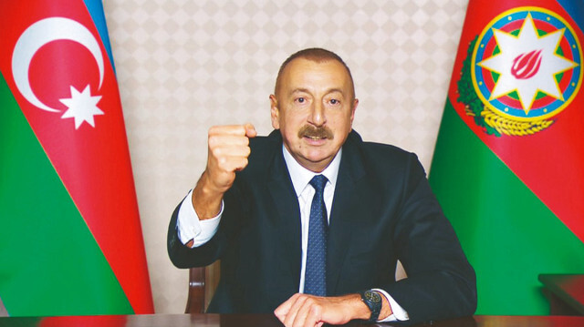 Azerbaycan Devlet Başkanı İlham Aliyev