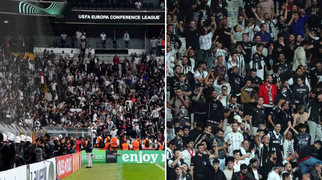 Beşiktaşlı taraftarlardan yönetime tepki