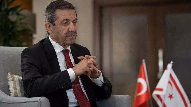Kuzey Kıbrıs Türk Cumhuriyeti (KKTC) Dışişleri Bakanı Tahsin Ertuğruloğlu.