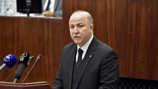 Le Premier ministre algérien, Aïmene Benabderrahmane. Crédit photo: RYAD KRAMDI / AFP