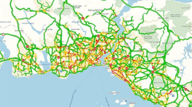 ​İstanbul, Ankara, İzmir Yandex yol trafik durumu canlı takibi haberimizde. 