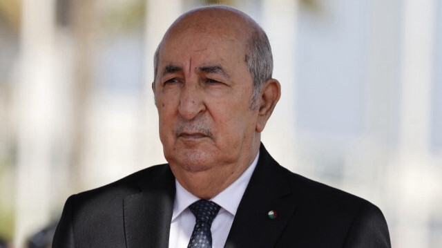 Le président algérien Abdelmadjid Tebboune. Crédit photo: Ludovic MARIN / AFP