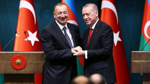 Azerbaycan Cumhurbaşkanı İlham Aliyev - Cumhurbaşkanı Recep Tayyip Erdoğan