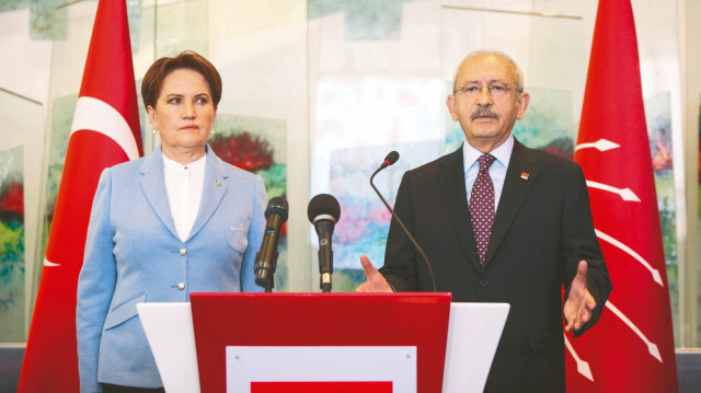 Meral Akşener, Kemal Kılıçdaroğlu.