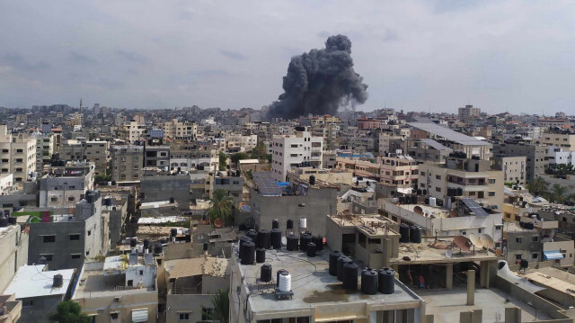 السادس بيومين.. جيش الاحتلال الإسرائيلي يدمر مسجد "السوسي" غرب غزة 