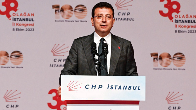 Ekrem İmamoğlu, CHP İl Kongresi'ndeki konuşması sırasında sık sık yuhalandı.