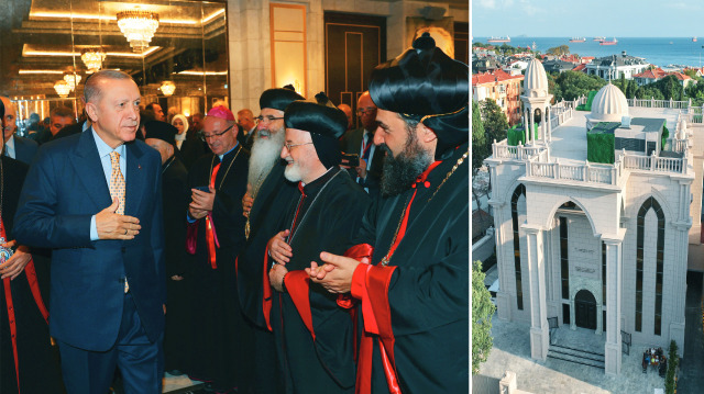 Cumhurbaşkanı Tayyip Erdoğan, Cumhuriyet tarihinde inşa edilen ilk kilise olan Mor Efrem Süryani Kadim Ortodoks Kilisesi’nin açılışını yaptı.