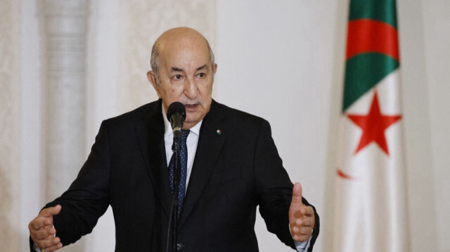 Le président algérien Abdelmadjid Tebboune. Crédit photo: Ludovic MARIN / AFP