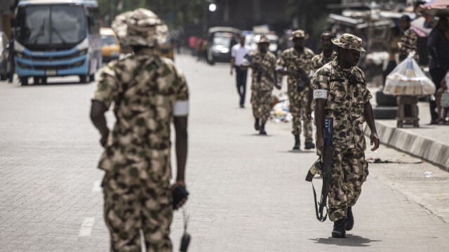 Des soldats des forces armées nigérianes. Crédit photo: JOHN WESSELS / AFP
