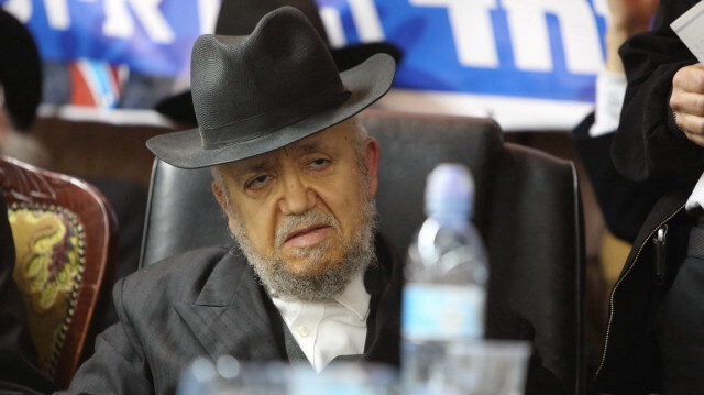 İsrailli haham ve siyasi lider Meir Mazuz açıklama yaptı.