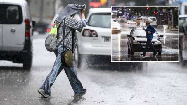 Meteorolojiden bazı illere kuvvetli yağış uyarısı yapıldı. 