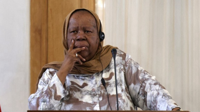 La ministre des Affaires étrangères sudafricaine, Naledi Pandor. Crédit photo: ATTA KENARE / AFP