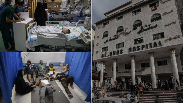 Filistin Kızılayı: Gazze'deki Kudüs Hastanesi'nde 3 saat içinde tüm hizmetler duracak