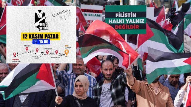 Türkiye'nin birçok kentinde "El Ele Gazze Şeridi" eylemi düzenlenecek.