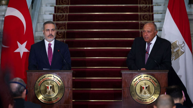 Dışişleri Bakanı Hakan Fidan - Mısır Dışişleri Bakanı Samih Şukri