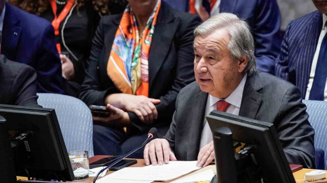 Antonio Guterres, secrétaire général de l'ONU. Crédit photo: AA