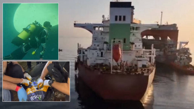 Liberya bandıralı Berge Torre isimli kuru yük gemisinde 51 kilo 750 gram kokain ele geçirildi