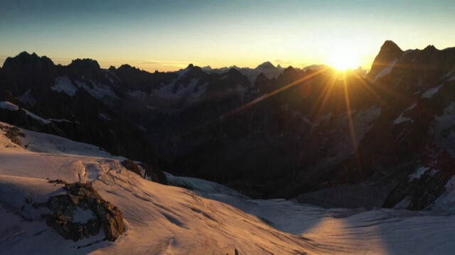 Vue sur les Alpes françaises. Crédit photo: Eric Feferberg / AFP

