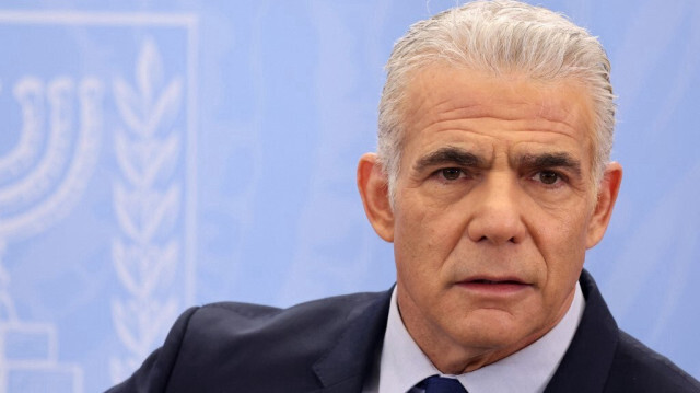 Le chef de l'opposition israélienne, Yaïr Lapid. Crédit photo: JACK GUEZ / AFP