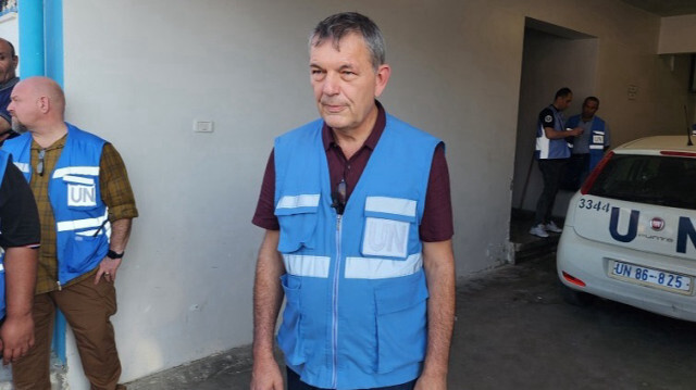 Le Commissaire général de l'Office de secours et de travaux des Nations unies pour les réfugiés de Palestine (UNRWA), Philippe Lazzarini. Crédit photo: AA