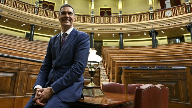 Le Premier Ministre espagnol, Pedro Sánchez. Crédit photo: JAVIER SORIANO / AFP
