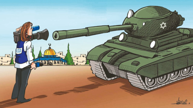 Filistinli karikatürist Alaa Allagta, karikatürlerinin Filistin’in gerçeklerini yayılmasına ve İsrail’in yanıltıcı hikâyelerinin çürütülmesine yardımcı olduğunu söylüyor.