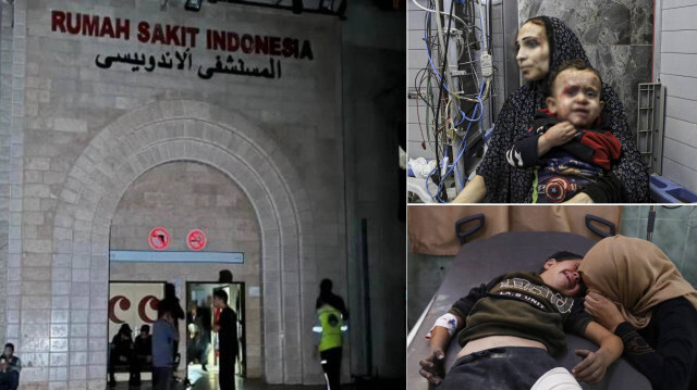 İsrail'in hedefi bu kez Endonezya Hastanesi oldu