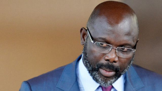 George Weah, Président sortant du Libéria. Crédit Photo: SIA KAMBOU / AFP