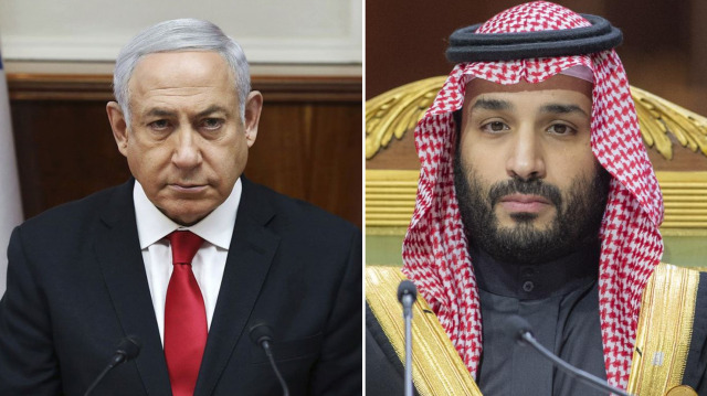 İsrail Başbakanı Netanyahu - Suudi Arabistan Veliaht Prensi Bin Selman