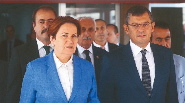 Meral Akşener, Özgür Özel.