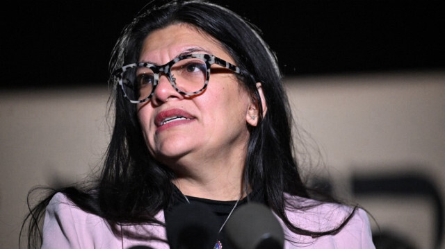 La représentante d'origine palestinienne à la Chambre des représentants des États-Unis, Rashida Tlaib. Crédit photo: MANDEL NGAN / AFP
