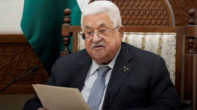 Le Président palestinien, Mahmoud Abbas. Crédit photo: CHRISTOPHE ENA / POOL / AFP