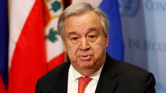 Birleşmiş Milletler Genel Sekreteri Antonio Guterres