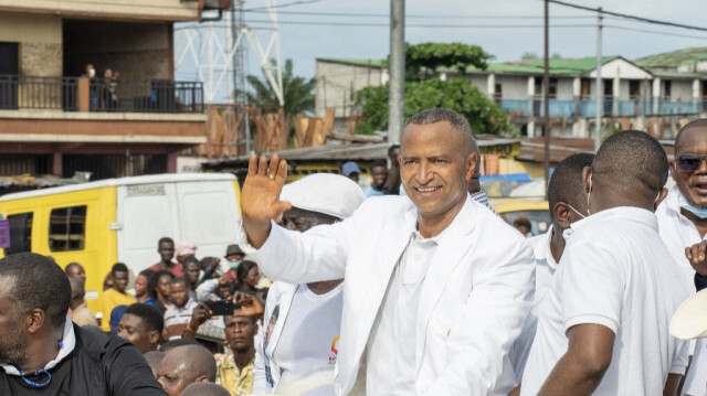 Le candidat et chef de l'opposition Moise Katumb. Crédit photo: Arsene Mpiana / AFP