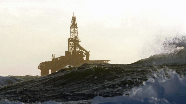 Une plateforme pétrolière en Norvège. Crédit photo: MARCEL MOCHET / AFP
