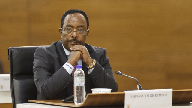 Redwan Hussein, représentant du gouvernement éthiopien. Crédit photo: Phill MAGAKOE / AFP