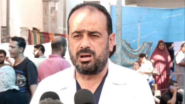 Muhammad Abu Salmiya, le directeur de l'hôpital Al-Shifa à Gaza. Crédit photo: HAMAS MEDIA OFFICE / AFP